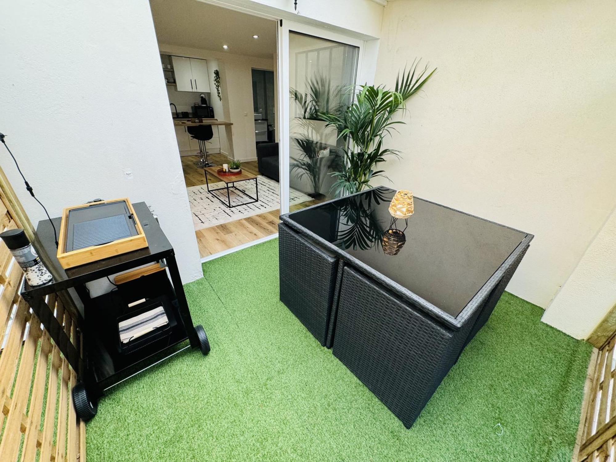 Le Bel Aire - Terrasse - Wifi Apartment Bègles Екстериор снимка